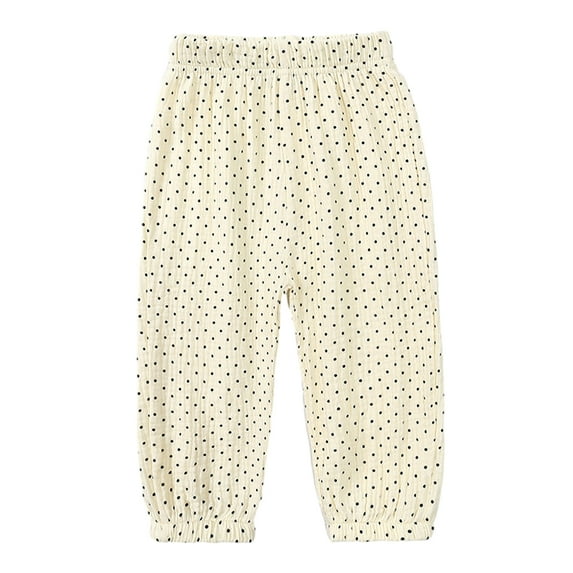 KYAIGUO Kids Toddler Spring Summer Sweatpants for Boys Girls Jogger Pants Unisex Pants Casual Floral Trousers Elastic Waist Trousers Sweat Pants Mosquito Repellent Pants for 1-8 Years