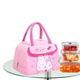 thumbnail image 1 of KYAIGUO Ladies Lunch Bag Insulated Lunch Box Reusable Lunch Tote Cute Portable Lunch Bag for Meal Prep, Work, Travel, 1 of 9