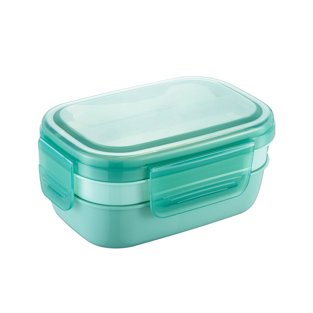 KYAIGUO Lunch Box Containers Portable Reusable Microwave Safe Lunch Box Safe Multi-layer Bento Box for Men and Women