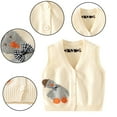 thumbnail image 1 of KYAIGUO Newborn Girls Boys Casual Vest Toddler Lightweight Sleeveless Jacket for 2-8Y, 1 of 5