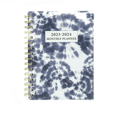 KYAIGUO Planner 2023-2024,Calendar Planner with Sturdy Coils Tabs, Premium Paper, Lays Flat at 180° Smooth Writing