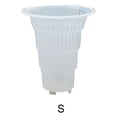 thumbnail image 1 of KYAIGUO Plant Pots with Holes Clear Plastic Orchid Pots Breathable Flower Pots for Indoor Outdoor, 1 of 7