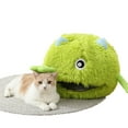 thumbnail image 1 of KYAIGUO Plush Monster Cat Bed Removable and Washable Semi-Enclosed Cave Self-Warming High Elastic Foam Pet Bed Super Soft Cat Litter Box, 1 of 6