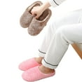 thumbnail image 1 of KYAIGUO Women's Soft Warm Memory Foam Slippers Men's House Slippers for Bathroom Bedroom Non-slip Waterproof Slippers, 1 of 9