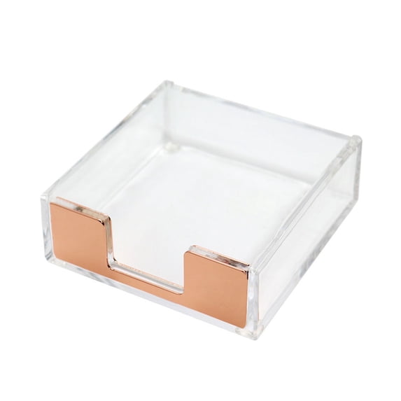 KYAIGUO Post It Note Dispenser Clear Acrylic Sticky Note Holder Perfect Desk Organization for Room and Office Desk Organization