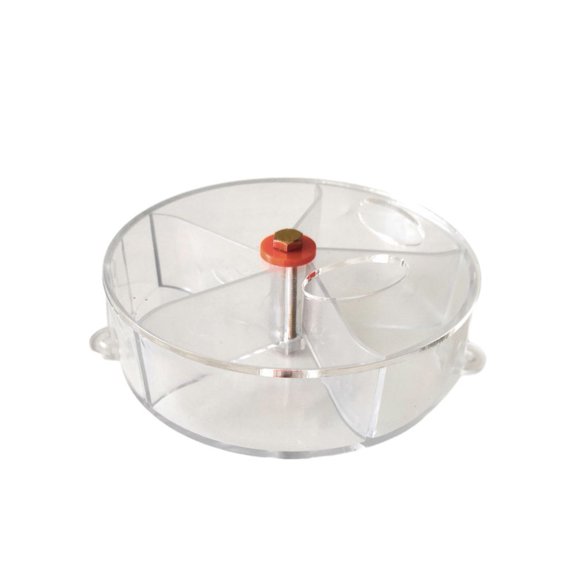 KYAIGUO Rat Cage Accessories Rat Toys Wheel Seed Food Ball Rotate Training Toy for for Small and Medium Parrots