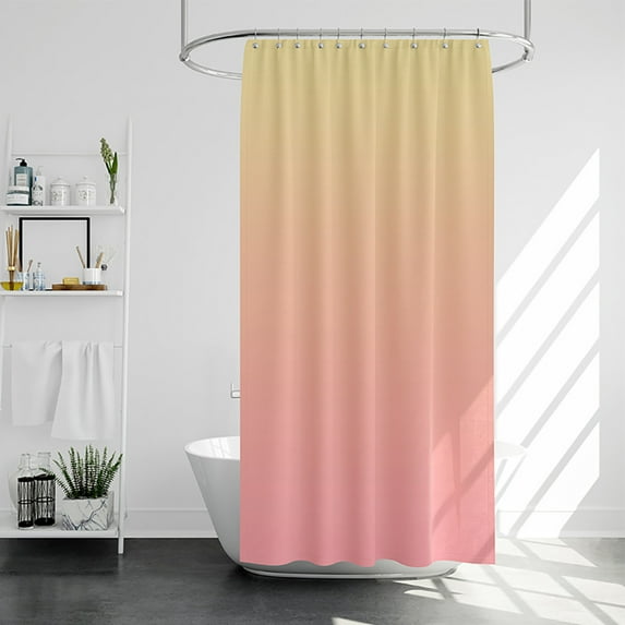 KYAIGUO Shower Curtain Decorative Set, Waterproof Washable, Thickened Fabric, Waterproof and Moisture-Proof, Blackout and Opaque