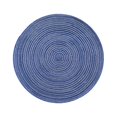 thumbnail image 1 of KYAIGUO Tableware Mat Cotton Placemats Heat-Insulating and Non-slip Mat Round Placemats Table Decorations 2PCS, 1 of 6