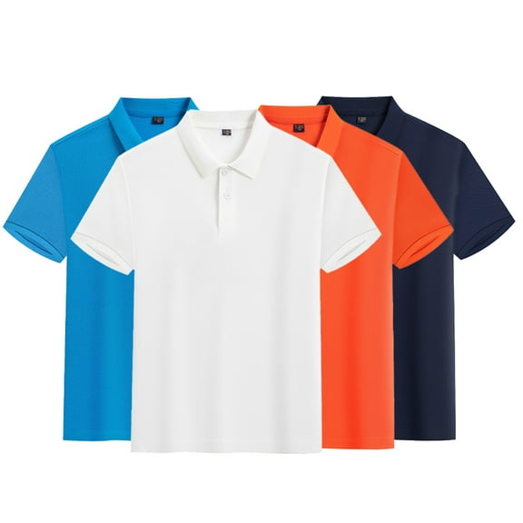 KYAIGUO Teen Kids Boys Girls Short Sleeve T Shirt Tees,Big & Tall,Lapel Short-Sleeved Shirt Casual Tees T Tops Fashion Soft Crewneck Shirt for 7-15T