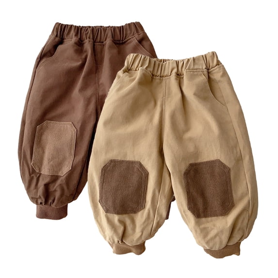 KYAIGUO Toddler Baby Boys Winter Lounge Sweatpants Casual Fleece Joggers Active Lined Sweatpants Jogger for 6M-5T