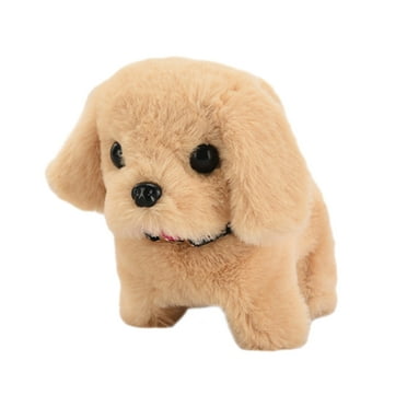 KYAIGUO Toddler Baby Toy Puppy Plush Electric Pet Dog Barking Wagging Tail Nodding 3-6 Years Old Baby Best Birthday Gift