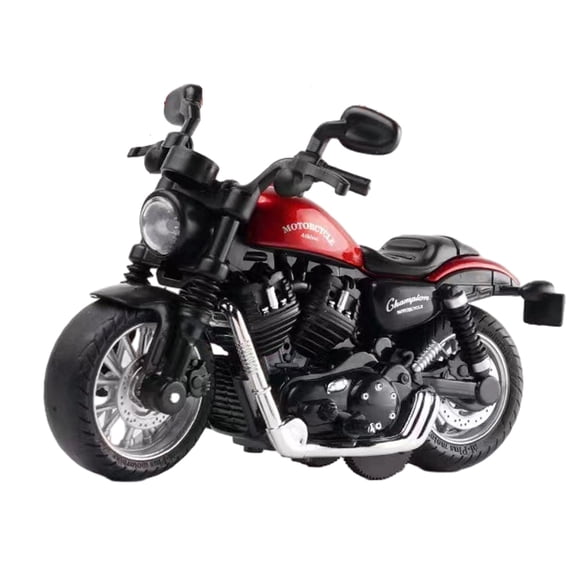 KYAIGUO Toddler Die-Cast Motorcycle Model Realistic Motorcycle Toys Children's Motorcycle Toys Suitable for 3+ Years Old Boys and Girls