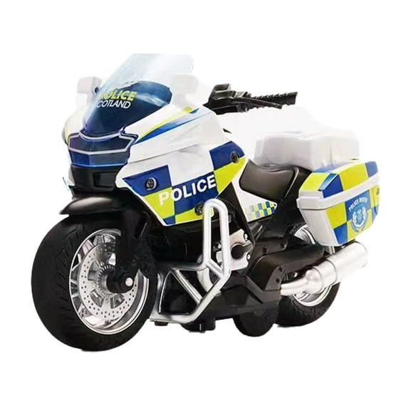 KYAIGUO Toddler Die-Cast Motorcycle Model Realistic Motorcycle Toys Children's Motorcycle Toys Suitable for 3+ Years Old Boys and Girls