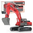 thumbnail image 1 of KYAIGUO Toddler Excavator Toys, Kids Inertia Construction Excavator Truck Toys, Vehicle Toys for Boys and Girls(Red), 1 of 7
