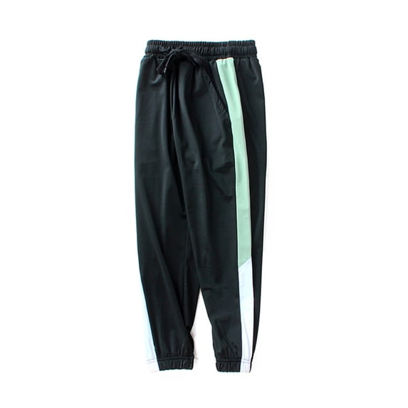 KYAIGUO Toddler Kids Boys Spring Long Cotton Pants Summer Solid Color Casual Elastic Waist Jogger Pants Sweatpants for 5-12 Years Old