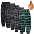thumbnail image 1 of KYAIGUO Toddler Kids Fall Winte Sweatpants for Boys Girls ,Baby Casual Pant Cute Thick Fleece Sports Jogger Pants Little Big Boys Girls Active Pants Trousers for 1-12Y, 1 of 7