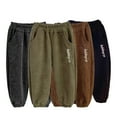 thumbnail image 1 of KYAIGUO Toddler Kids Fall Winter Jogger Sweat Pants for Girls Boys,Unisex Kid Fleece Lined Elastic Waist Sweatpants Warm Active Pants Baby Casual Trousers Bottoms,Size 9M-12 Years, 1 of 7