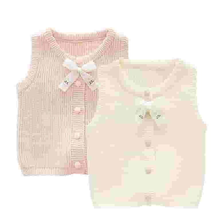 KYAIGUO Toddler Kids Knit Sweater Vest Outwear for Girls KYAIGUO Toddler Kids Knit Sweater Vest Outwear for Girls
