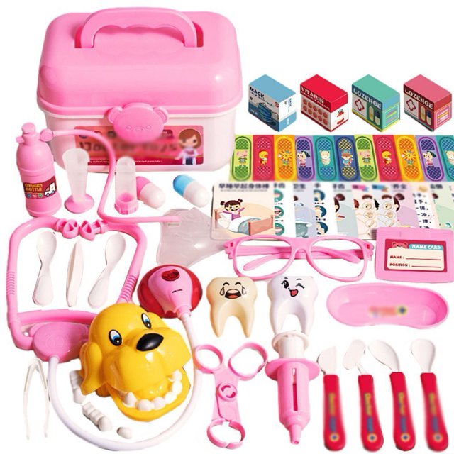 KYAIGUO Toddler Kids Pretend Doctor Set Toys Kids Doctor Play House Set