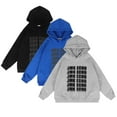 thumbnail image 1 of KYAIGUO Toddler Kids Pullover Hoodies Sweatshirt,Baby Boys' Cotton Long Sleeve Tops Fashion Print Girls Hoodies Sweatshirts for Boys Girls 3-12 Years Old, 1 of 7