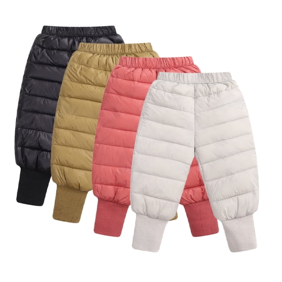 KYAIGUO Toddler Newborn Long Pants for Baby Girls Boys Cotton Pants Autumn Winter Warm Pants for 3M-10Y