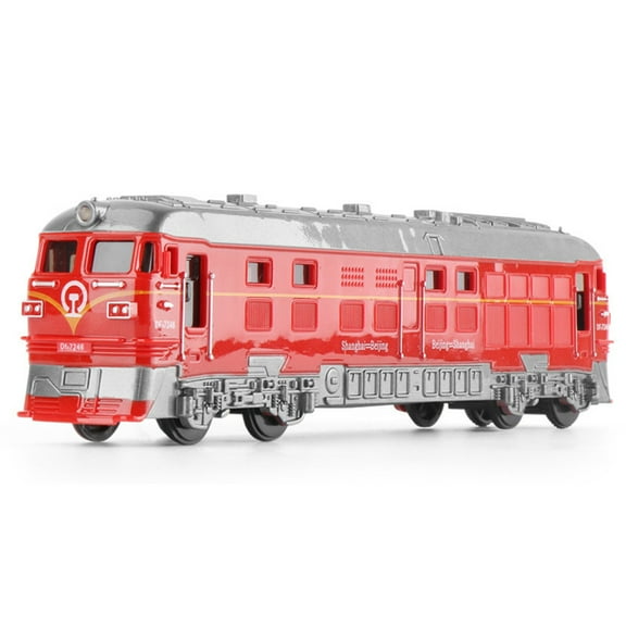 KYAIGUO Toddler Train Car Toys Baby Electric Train Toy with Light Sound Inertial Transportate Car Toys Educational Toys