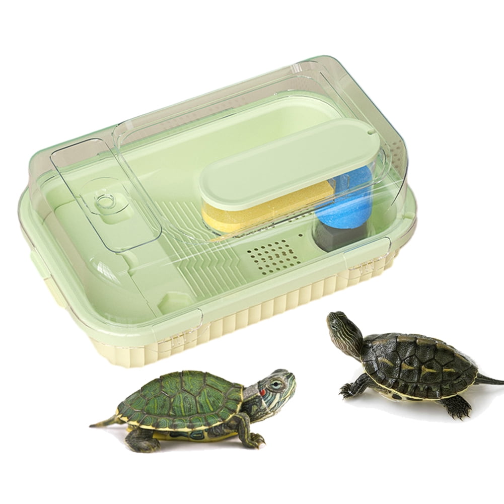 KYAIGUO Turtle Tank Durable Plastic Turtle Tank Accessories