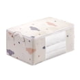 thumbnail image 1 of KYAIGUO Transparent Large Window Storage Bags Large Capacity Moving Bags Clothes Storage Can Store Some Clothes, Quilts, Toys, 1 of 5