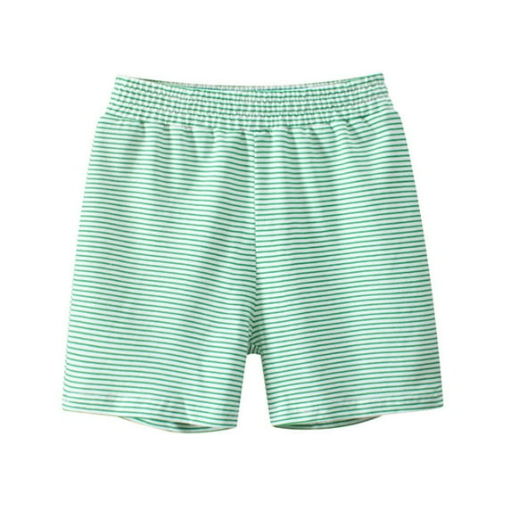 KYAIGUO Unisex Toddler Kids Short Summer Casual Short Striped Cotton Shorts Lightweight Short for Boys Girls 1-10 Years Old