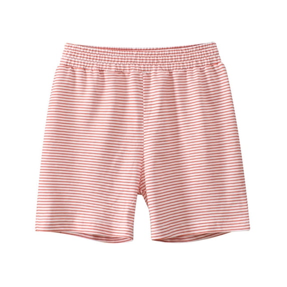 KYAIGUO Unisex Toddler Kids Short Summer Casual Short Striped Cotton Shorts Lightweight Short for Boys Girls 1-10 Years Old