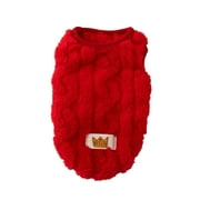 KYAIGUO Winter Dog Clothes Dog Coat Outfits Machine Washable or Hand Washable for Bunny Guinea Pig Ferret Puppy Mini Dog and Small Animals