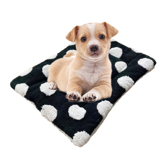 KYAIGUO Winter Thickened Large Pet Bed with Padded Design, Print Pattern