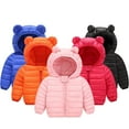 thumbnail image 1 of KYAIGUO Newborn Baby Jacket Winter Warm down Jacket & Coat Hooded Puffer Coat with Cute Bear Ears for Toddler Kids 9M-5 Years, 1 of 9
