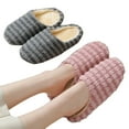 thumbnail image 1 of KYAIGUO Women Mens Soft Slippers House Indoor Slippers Winter Warm Shoes Slippers for Women Indoor Cute Womens Slippers Hoes Mens Slip on Slippers Christmas Presents for Men, 1 of 8