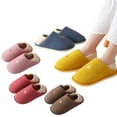 thumbnail image 1 of KYAIGUO Women's House Slippers Warm Slip on Light Shoes Comfy Memory Foam Bedroom Slippers Outdoor Slippers Women Maternity Slippers Winter Slip on House Shoes, 1 of 8