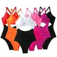 thumbnail image 1 of KYAIGUO Women's One Piece Bikini Swimsuits Slimming Swimwear Plus Bathing Suits, 1 of 8