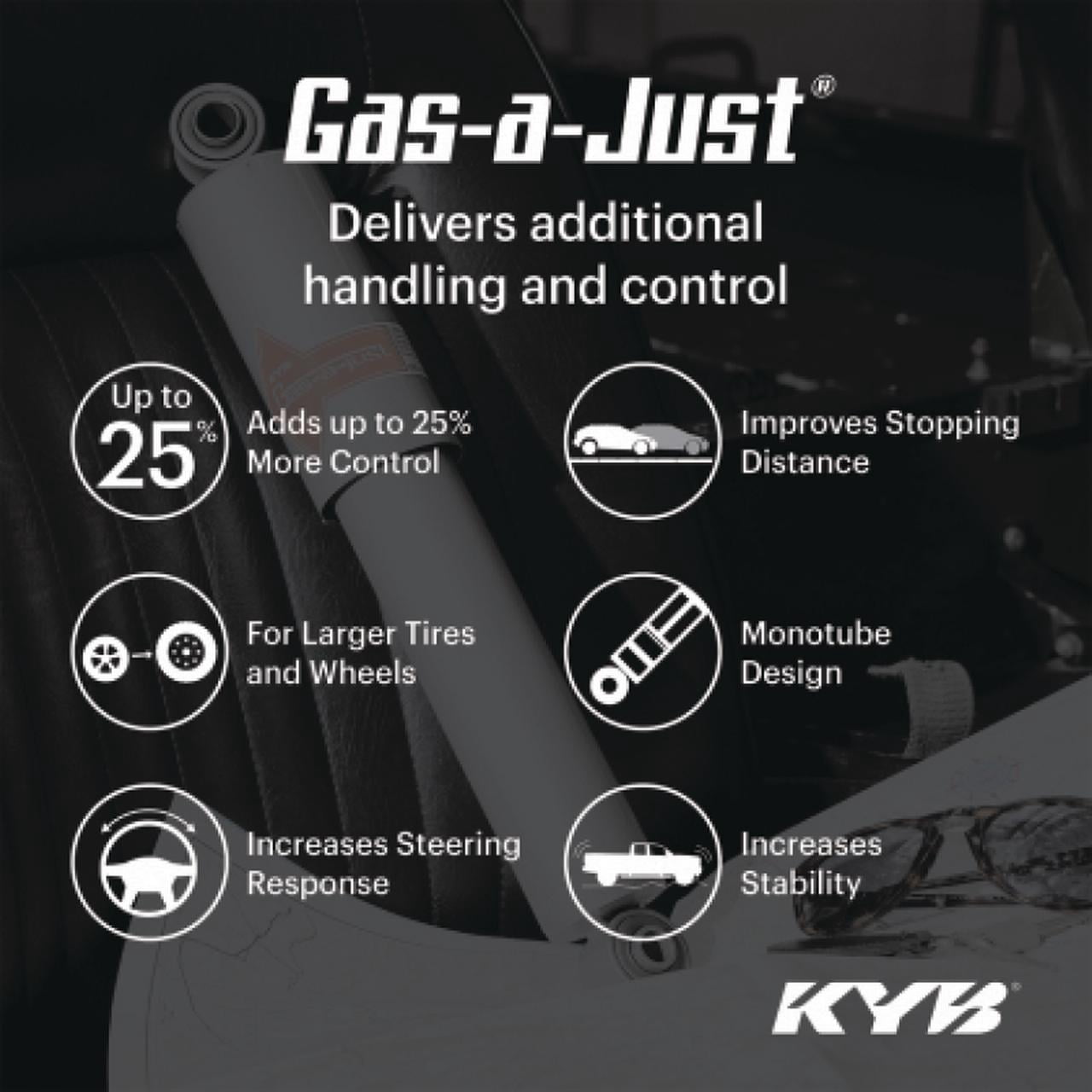 KYB KYB Shocks & Struts Gas-A-Just partNumber: 5550035