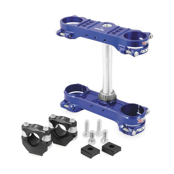 KYB XTRIG Rocs Tech Triple Clamps Blue 501351000000