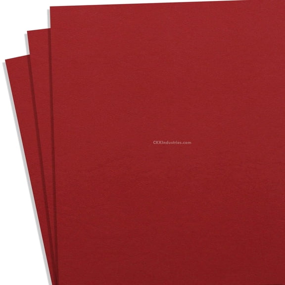 KYDEX Thermoform Sheet - (P1 Texture) - (.060 Thickness) - (12in x 12in) - (Blood Red) - (3 Sheets) - DIY Holster Making, Airsoft Armor, Cosplay Uniforms, RC Models