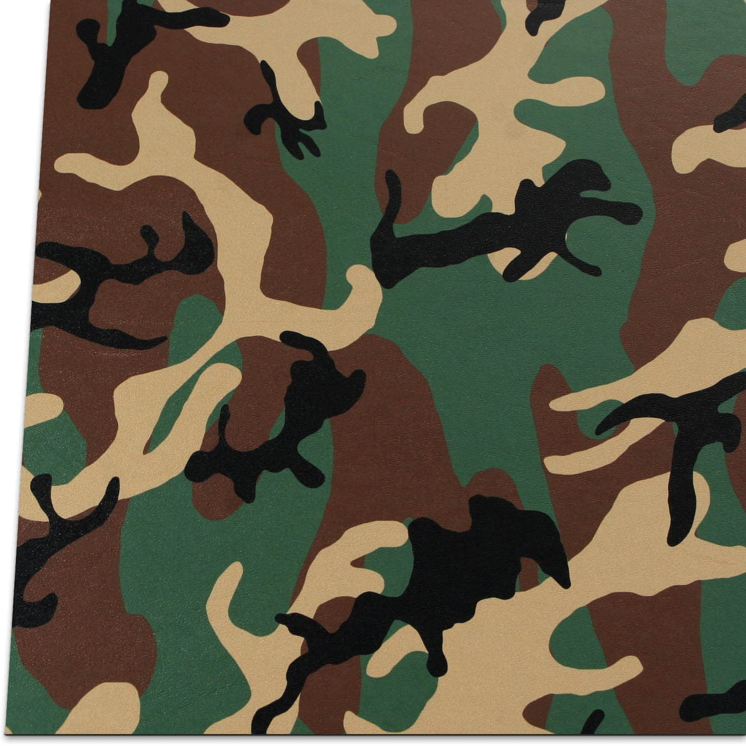 KYDEX Thermoform Sheet (P1 Texture) (Infused Print) (12In X 12In) (Woodland Camo) (1