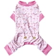 thumbnail image 1 of KYEESE Dog Pajamas, Pink with Unicorn Pattern Dog Pjs, Dog Pajamas for Small Dogs, L, 1 of 8