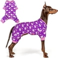 thumbnail image 1 of KYEESE Dog Pajamas, Purple with Unicorn Pattern Dog Pjs, Dog Pajamas for Large Dogs, 3XL, 1 of 8