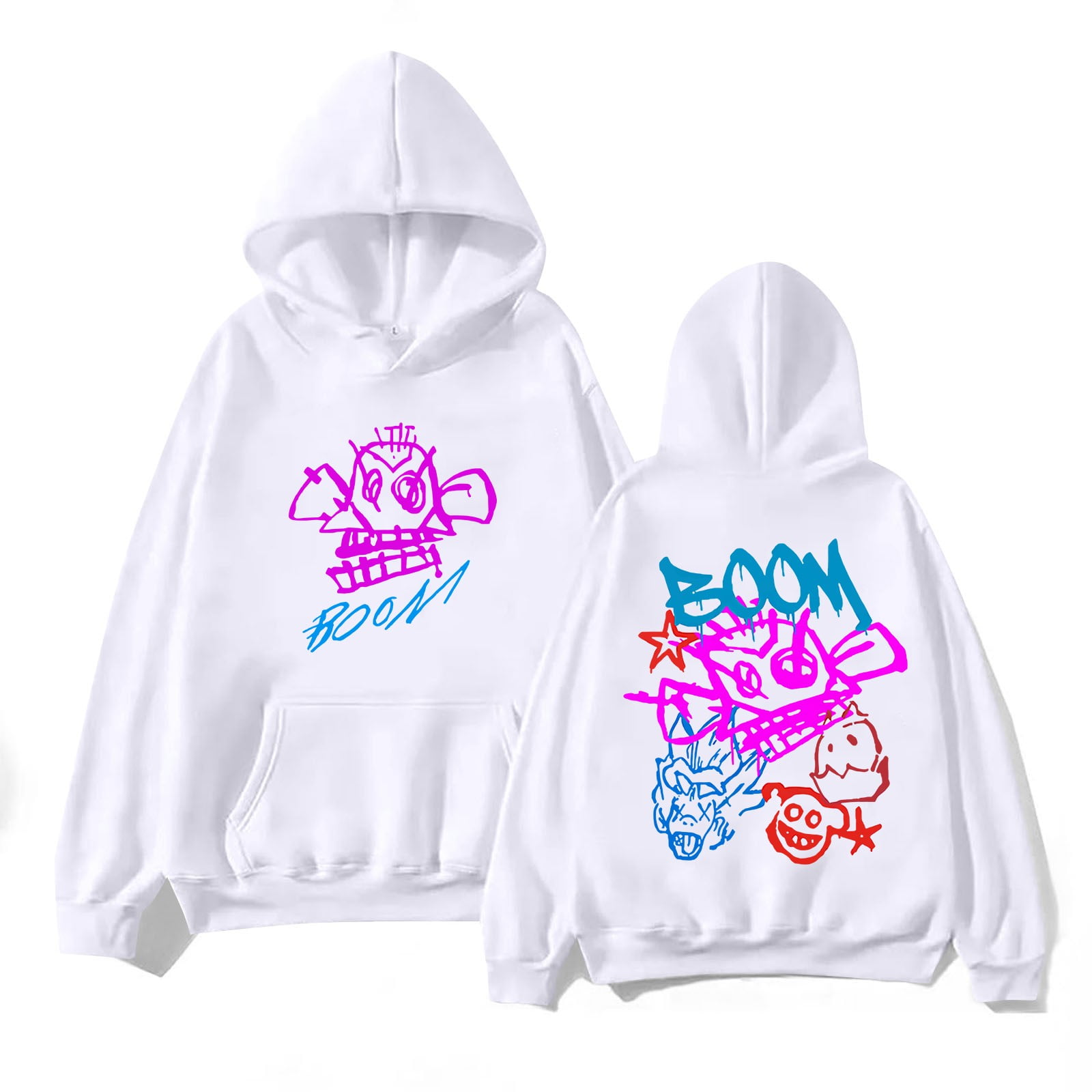 Jinx Arcane Sweatshirt, Gaming Sweatshirt, Zurück Design, LOL Jinx Arcane Sweatshirt, Gaming Sweatshirt, Zurück Design, LOL