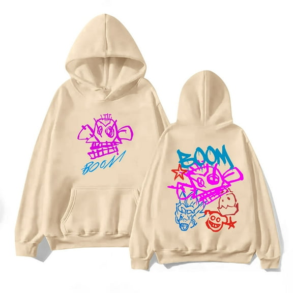 KYGABAK Arcane Jinx Sweatshirt Arcane Hoodie for Men Women League of Legends Jinx Hoodie Women Fashion O Neck Long Sleeve Printed top Hoodie Sweatshirt