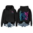 thumbnail image 1 of KYGABAK League of Legends Jinx Hoodie Arcane Hoodie for Men Women Arcane Jinx Sweatshirt Women Fashion O Neck Long Sleeve Printed top Hoodie Sweatshirt, 1 of 5
