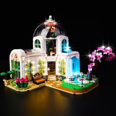 BrickSoul LED Lighting Kit for Lego Friends Botanical Garden 41757 Building Blocks Set (No Model) - Classic Version