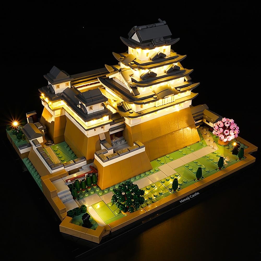 BrickSoul LED Lighting Kit for Lego Himeji Castle 21060 Building Set -Without Lego Set(Classic Version)