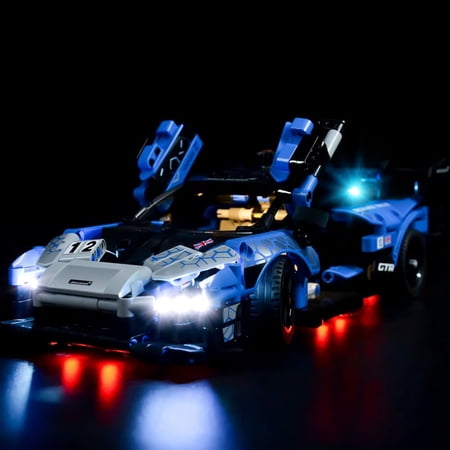 BrickSoul Led Light Kit for Lego 42123 Technic McLaren Senna GTR Building Set -No Model (Standard Version)