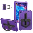 thumbnail image 1 of Case for Samsung Galaxy Tab A9+/A9 Plus Case 11 inch with Shoulder Strap, Shockproof Handle Kickstand (2023, SM-X210/X216/X218), Purple, 1 of 7