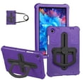 thumbnail image 1 of XYX Kids Case for Samsung Galaxy Tab A9+/A9 Plus Case 11 inch with Shoulder Strap, Shockproof Handle Kickstand (2023, SM-X210/X216/X218), Purple, 1 of 7